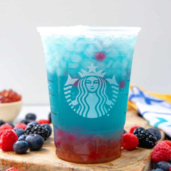 Summer-Berry Refresher {Starbucks Copycat Recipe} - We are not Martha