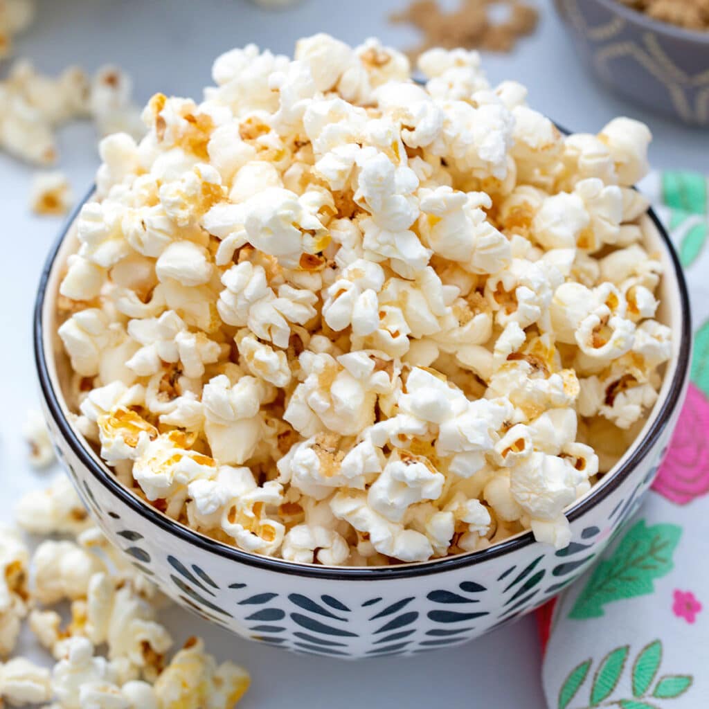 Bacon Jalapeño Cheddar Popcorn Recipe | We are not Martha