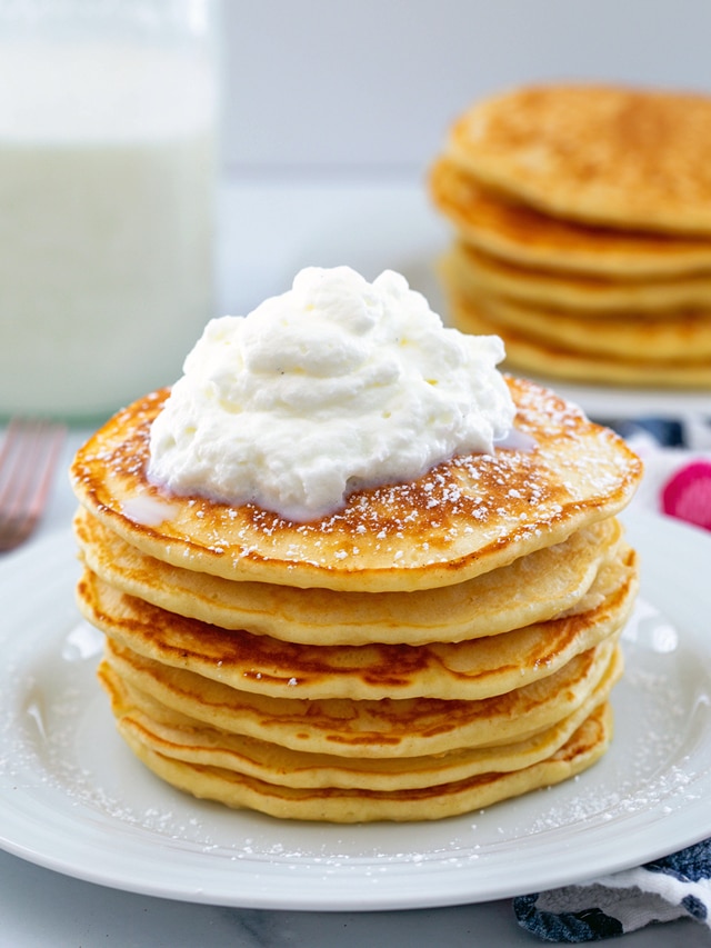 Sweet Cream Pancakes