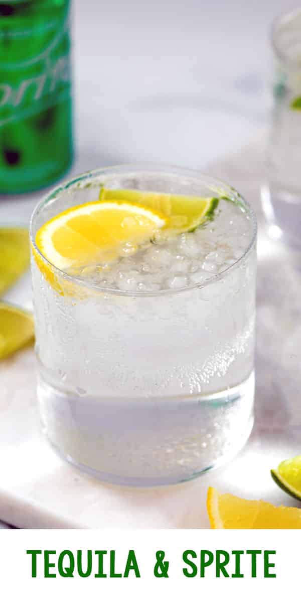 The Best Tequila Spritzer + Infused Ice Cubes For Your Tequila